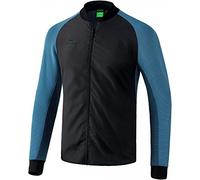 Erima Men's Premium One 2.0 Leisure Jacket, Black/Niagara