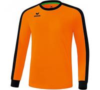 Erima Mens Retro Star Long-Sleeved Jersey, New Orange/Black, XL EU