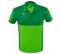 Erima Men's Six Wings Sport Polo, Green, 3XL