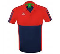 Erima Six Wings Short Sleeve Polo Red M Men