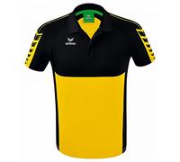 Erima Men's Six Wings Sport Polo, Yellow, XXL