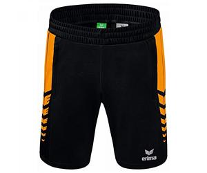 Erima Men's Six Wings Worker Casual Shorts, New Orange/Orange, 3XL
