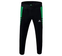 Erima Men's Six Wings Worker Functional Pants, Black/Emerald, L