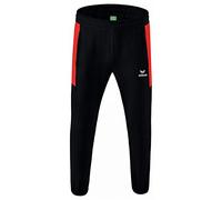 Erima Men's Team Presentation Pants, Black/Red, S