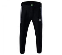 Erima Men's Team Presentation Pants, Black/Slate Grey, M