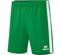 Erima Retro Star Unisex Shorts, Unisex_Adult, Shorts, 3152105, Emerald/White, M