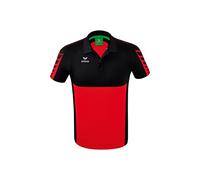 Erima Six Wings Short Sleeve Polo Red 3XL Men