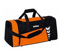 Erima Six Wings Sports Bag, Orange/Black, S, Western