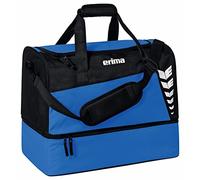 Erima Six Wings Sports Bag with Bottom Compartment, New Roy/Black, S