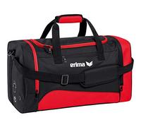 erima Sports Bag Duffel, 55 cm, 50 Liters, Red/Black