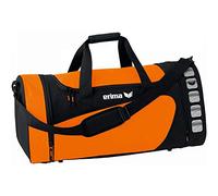 Erima Sports Bag - Orange/Black, Large