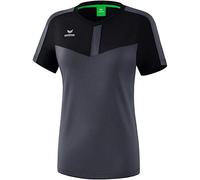 Erima Squad Function T-shirt - Black/Slate Grey, Size 40