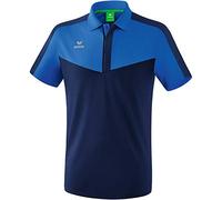 Erima Squad Polo Shirt - New Royal/New Navy, Size 36
