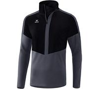 Erima Squad Sports Trainings Top - Black/Slate Grey, Small