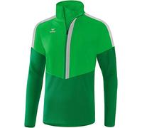 Erima Squad Sports Trainings Top - Fern Green/Emerald/Silver Grey, M