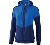 Erima Squad Track Top Jacket with Hood - New Royal/New Navy, 44