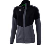 Erima Squad Trainings Jacket - Black/Slate Grey, 44