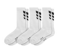 Erima Unisex 3 Wings Socks 3 Pack (2182502), New White, 47-50