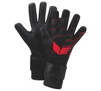 Erima Unisex-Adult Aeroclaw Star Goalkeeper gloves (7222602), black/red, 7