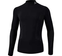 Erima Unisex Athletic Longsleeve 2.0 Turtleneck Functional Underwear (2252110), Black, M