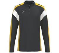 Erima Unisex Celebrate 125 Training Top (1262505), Black/Yellow, 3XL