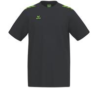 Erima Unisex Children's CMPT 3 Wings T-Shirt (2082555), Black/Green Gecko, 140