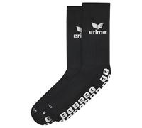 Erima Unisex Grip Training Socks (3182401), black/grey, 35-38