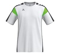 Erima Unisex Kids Celebrate 125 T-Shirt Function (1082603). White/Green Gecko. 128