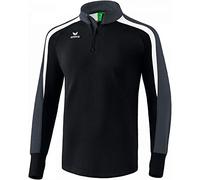 Erima Unisex Liga Line 2.0 Training Top, Black/White/Dark Grey, Medium
