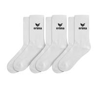 Erima Unisex Sport Socks 3 Pack (2182505), New White, 43-46