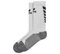 Erima Unisex Sporty Six Wings Socks (2182601), white/black, 39-42