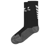 Erima Unisex Sporty Six Wings Socks (2182605), black/white, 35-38