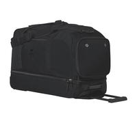 Erima Unisex Travel Line Wheeled Bag with Base Compartment (7232504) Black, XL, Black, XL, Bottom Compartment