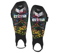 Erima Unisex Youth Flex Guard Protect Shin Guards (7212602), black, S