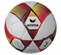Erima Unisex Youth Hybrid Lite 290 Football (7192411), Red/Yellow, 4