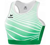 Erima Women's Athletic Bra - Emerald/White, Size 42/Medium