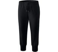 Erima Women's Basic Cropped Pants - Black, Size 36/X-Small/Small
