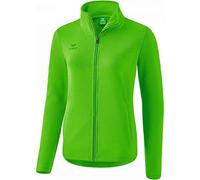 Erima Women's Basic Sweat Jacket - Green/Green, Size 34