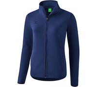 Erima Women's Basic Sweat Jacket - New Navy/New Navy, Size 40