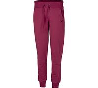 Erima Women's Casual Basic Sweat Trousers with Cuffs (260018), Bordeaux, 38