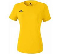 Erima Women's Casual Basics Functional Teamsports T-shirt - Yellow, Size 48