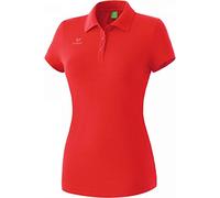 Erima Women's Casual Basics Teamsports Polo Shirt - Red, Size 48