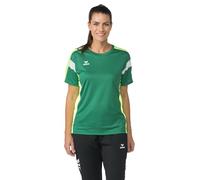 Erima Women's Celebrate 125 Functional T-Shirt (1082512), Emerald/Green Gecko, 40