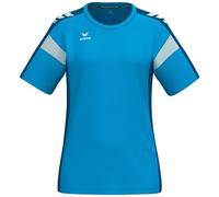 Erima Women's Celebrate 125 Functional T-Shirt (1082515), Curacao/New Royal, 36