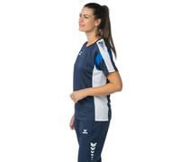 Erima Women's Celebrate 125 Functional T-Shirt (1082516), New Navy/White, 38