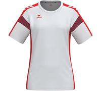Erima Women's Celebrate 125 Functional T-Shirt (1082517), White/Red, 34