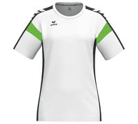 Erima Women's Celebrate 125 T-Shirt Function (1082606). White/Green Gecko. 44