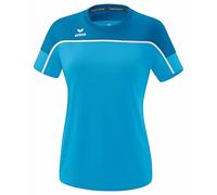 Erima Women's „Change Functional T-Shirt, Curacao/Mykonos/White, 40