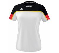 Erima Women's „Change Functional T-Shirt, White/Black/red, 42