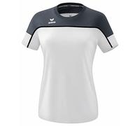 Erima Women's „Change Functional T-Shirt, White/Slate Grey/Black, 42